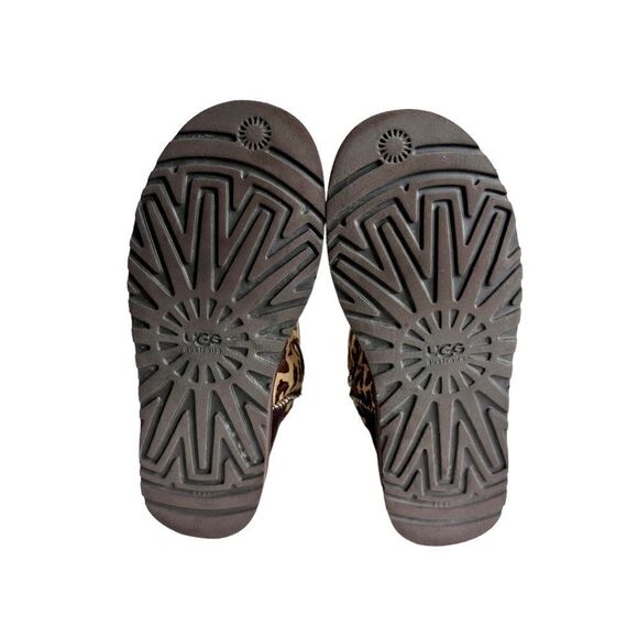 🔃UGG Australia Cheetah Print Calf Hair Short Boots - Picture 7 of 9